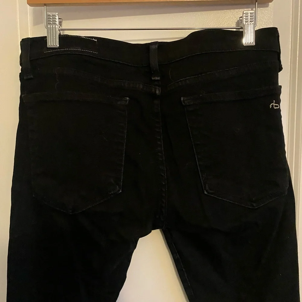 Rag & Bone Women's Black Tomboy Jeans